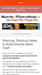 Mobile Screenshot of muscleandfitnesshelp.com